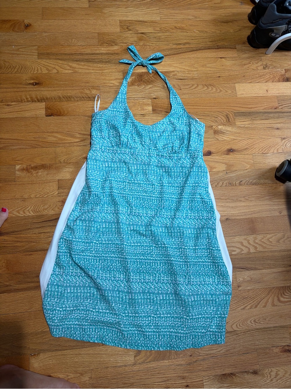 Women’s Teal Halter Sundress - Teal